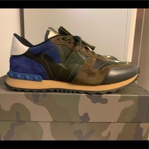 Valentino Men’s Camouflage Sneakers